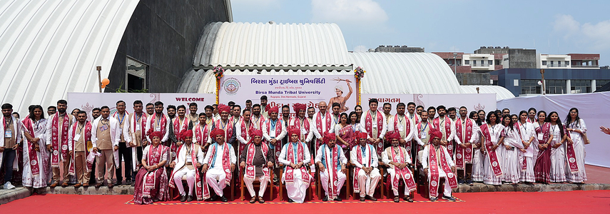 1st Convocation Birsa Munda Tribal University 